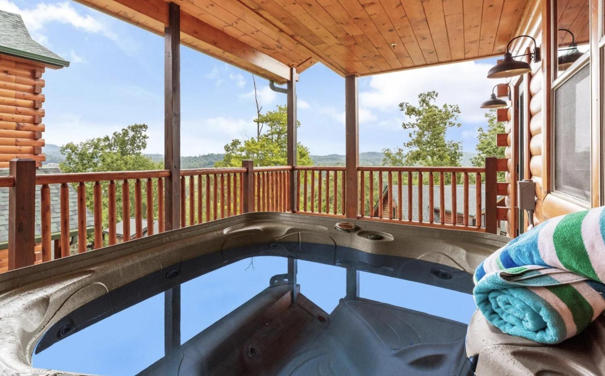 Villa New Luxury Cabin With Indoor Pool, Hot Tub, & Theater Pigeon Forge Exterior foto